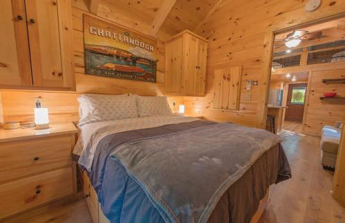 Peggers Cabin Luxury Rustic Tiny Cabin Spa - Foto 10