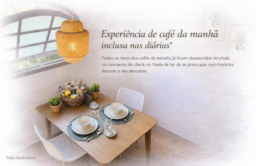 Chale Perfeito com hidromassagem e cafe da manha - 5 min da Rota do Vinho - Aya Chales - Foto 5