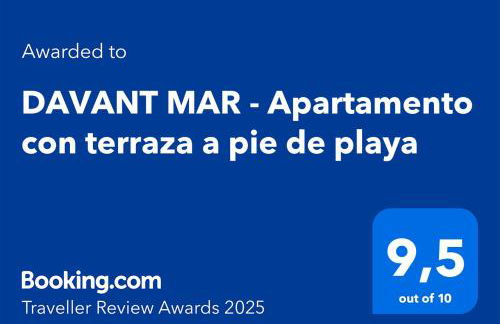 DAVANT MAR - Apartamento con terraza a pie de playa - Foto 20