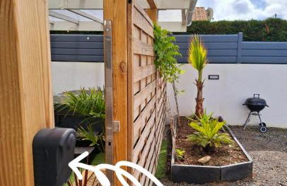 Maison 4p jacuzzi privé couvert 1,6km Ocean - Foto 13