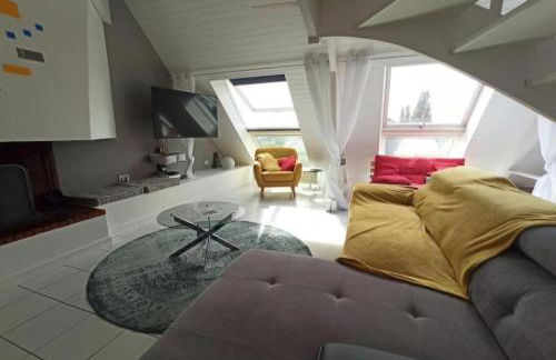 Superbe loft 90m² proche parc expo Nantes (6p) - Foto 3