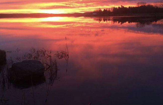Liljekonvalj Cottage Overlooking the River Sauna - Foto 44