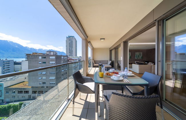 Montreux Panoramic Views 4BD Apartment - Foto 16