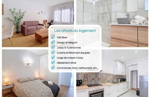 ღ Les Jumeaux - Charmant cocon au cœur de Toulouse - Foto 14