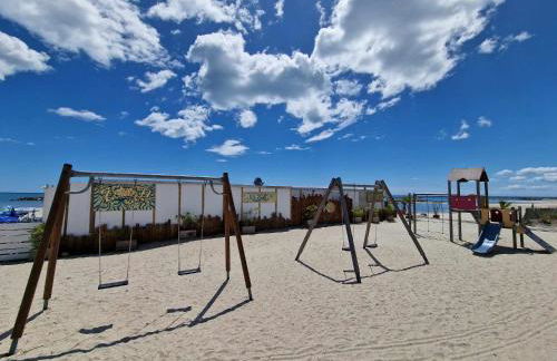 Appartement 1ere ligne piscine terrasse au bord de la plage front de mer avec vélos - Foto 78