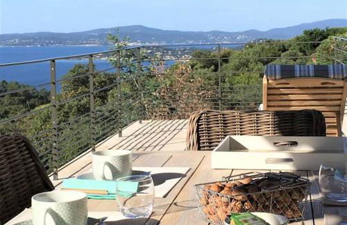 Villa Ty Bonheurs Les Issambres vue mer magnifique - Foto 14