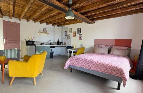 Studio Pop-25m2-Neuf et coloré - WiFi-Netflix - Foto 9