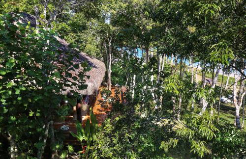 Charmoso bangalô balinês pé na areia Outeiro das Brisas - Foto 12