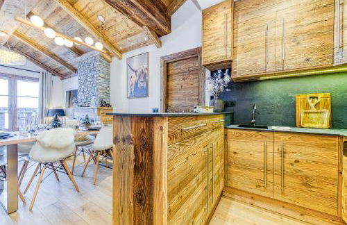 Appartement style chalet 5* vue Mont-Blanc - Arc 1950 - Foto 9