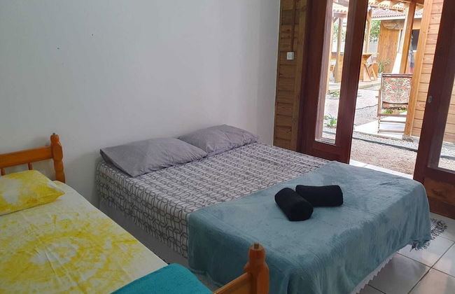 Rumah Pantai cabanas de aluguel - Foto 7