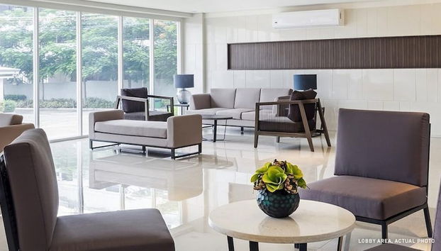 Sala de estar do lobby