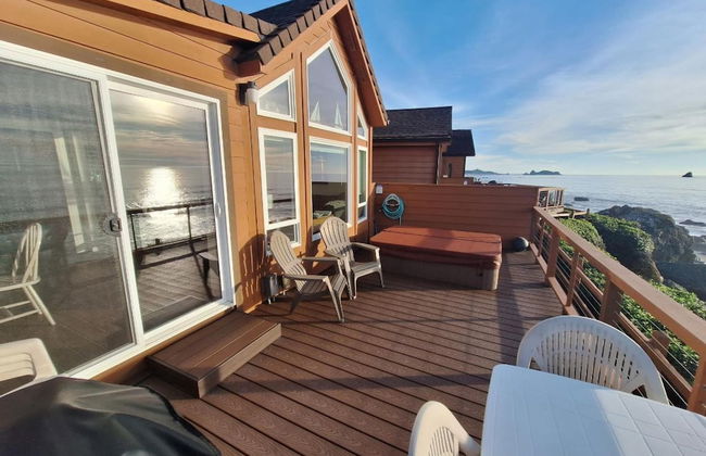 Oceanfront Cabin 10 Jacuzzi Breathtaking Views - Foto 20