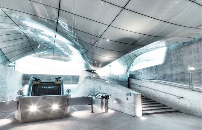 Ingresso do funicular Innsbruck-Hungerburg - Foto 3