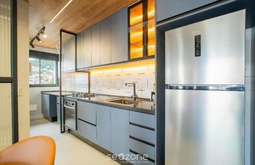 Estadia tranquila e completa em prédio com piscina – VPD - Foto 37