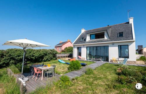 Villa Ponant 5 étoiles à Doëlan, piscine face mer - Foto 40