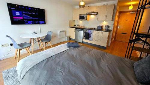 Modern studio apartment in Gunwharf - Foto 3
