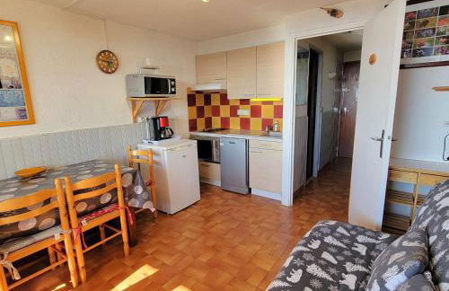 Studio cosy 4 pers avec balcon sud, centre station, animaux admis - Saint-Michel-de-Chaillol - FR-1-393-4 - Foto 9