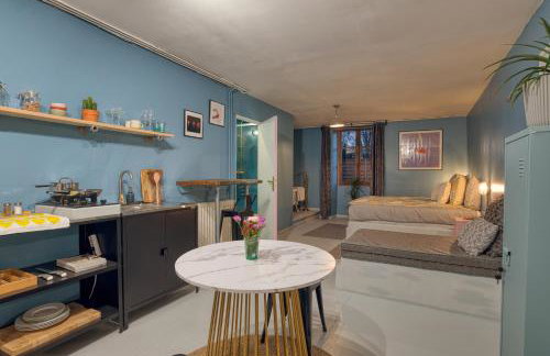 Suite Privée, Bain, Kitchenette, en Champagne - Photo 10