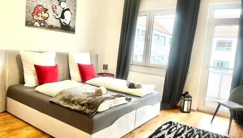 Banksy Apartment - Art & Fun mit 2 Balkonen - 6 Betten - Foto 2