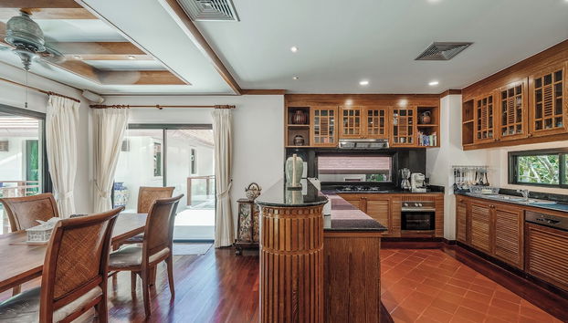 Naiharn 4br Private PoolVilla near Beach - Foto 4, Cocina privada