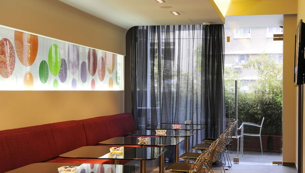 Zona de estar del vestíbulo