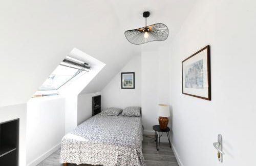 St Gildas de Rhuys - Maison 10 personnes avec 5 chambres, 900 m plage et 500 m centre bourg - Foto 13