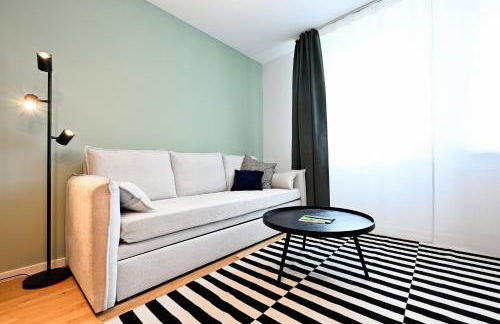 Rosengarten Apartments Fürth, Moderne Serviced Apartments in Citylage, ganze Ferienwohnung 50 m2, nahe Nürnberg, Metro, Sauna, Frühstück & Parkplatz - Foto 31