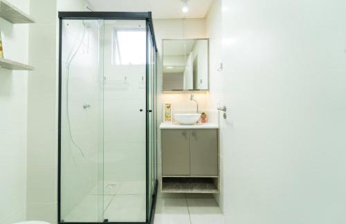 Apartamento a 150 M DA PRAIA com SACADA, WI-FI, PISCINA, PORTARIA 24h, PLAYGROUND e vaga de GARAGEM - Photo 45