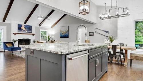 Georgia Lakeside Getaway with Private Pool - Foto 2, dishwasher