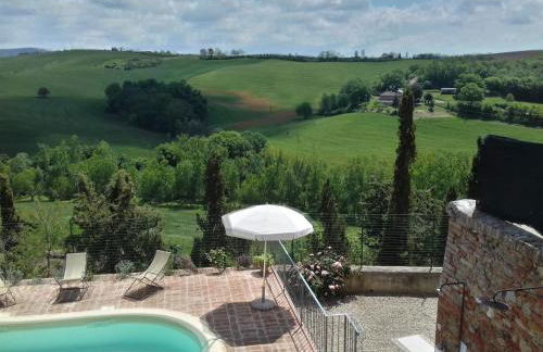 Pasqui Villas La Capanna accogliente casa in paese con vista piscina WiFi - Foto 7