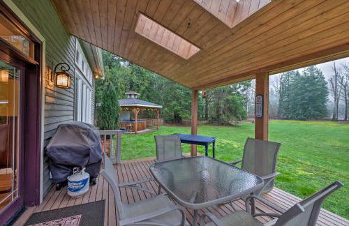 Home on Skykomish River with Fire Pit and Hot Tub - Foto 21