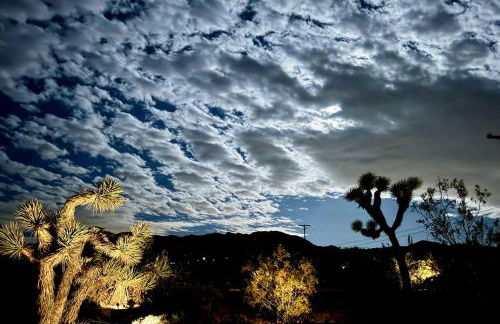 10 minutes to JTNP - Sauna, Hot Tub, Cold Plunge Saltwater Pool, Telescope, Fireplace and Views - Foto 22