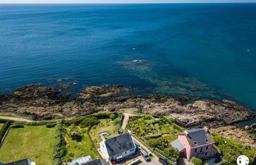 Villa Ponant 5 étoiles à Doëlan, piscine face mer - Foto 43