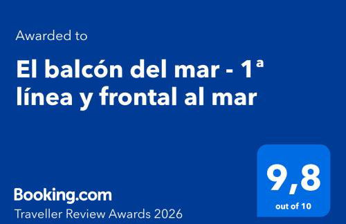 El balcón del mar - 1ª línea y frontal al mar - Foto 3