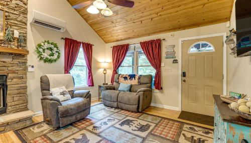 Creekside Smokies Cabin 8 Mi to Murphy - Foto 3