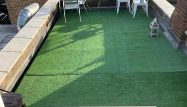 Bright double studio with large patio space - Foto 5