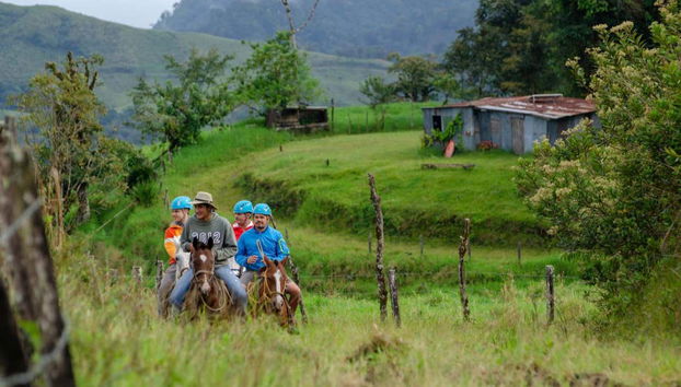 Paseo a caballo en Monteverde