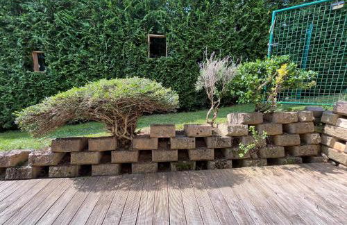 FeWo meisteroffice im Sackgässle, ebenerdige ELW 50qm, Terrasse, vollwertige Küche, Nähe Ulm - Foto 26