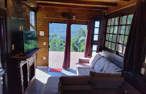 Cabana com banheira na colina - Foto 3