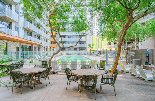 Relaxing 2BD - Central Downtown - Gym, Pool, Parking - Foto 6