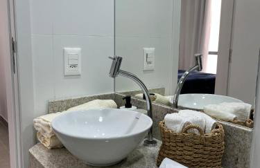 Apartamento NOvo na Praia do Morro Temporada Wi-Fi, Vista Mar, garagem, varanda grande - Foto 10