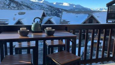 appartement le Chamois 312 Valmeinier 1900 piscine extérieur uniquement ouverte saison d été avec 1 chambre - Foto 2