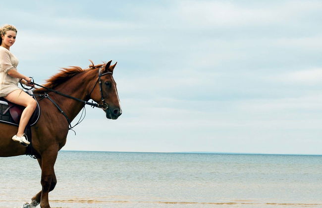 Paseo a caballo por la playa de Wariruri - Foto 1