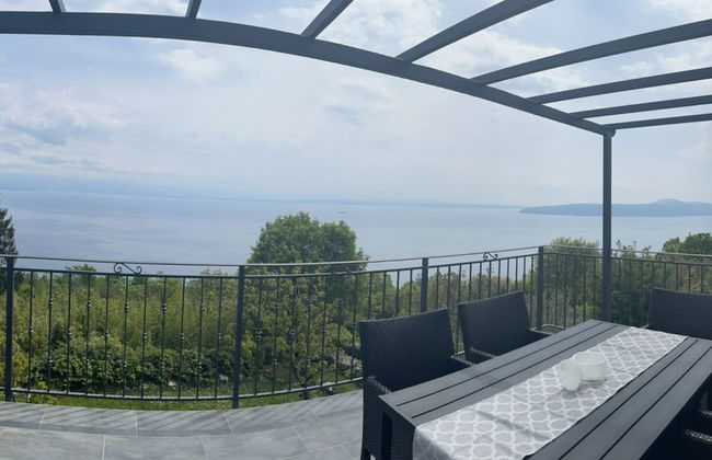 Splendid Holiday Home With Panoramic Sea Views Moscenicka Draga - Foto 14