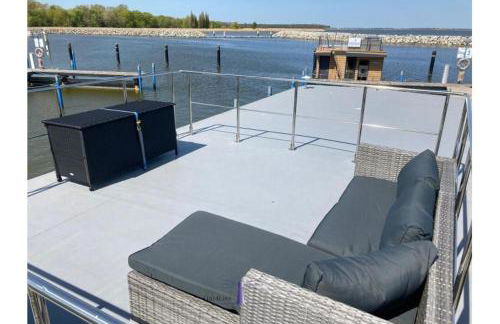 Hausboot Fjord Vela mit Biosauna in Barth - Photo 7