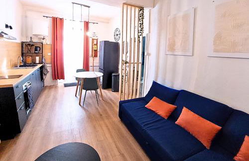 ArtKlein * T1 tout confort - Fibre -Halles Diderot - Foto 12