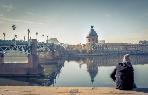 Matabiau - Centre-ville - T3 moderne - parking - Foto 19
