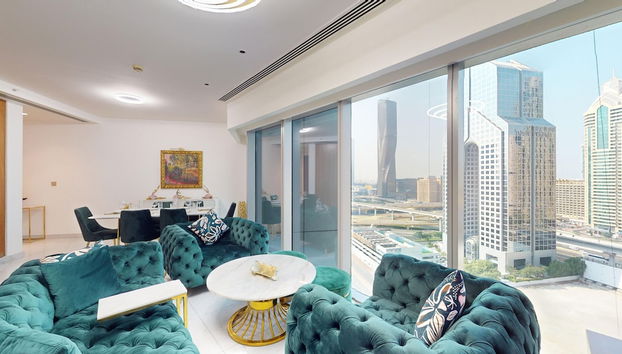 Difc - Central Park Towers 1131 - Foto 2, Habitación