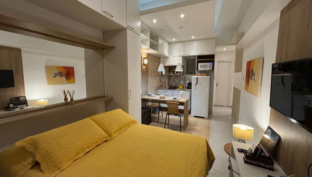 Lindo Studio Copanema Perto do Metrô - Foto 4, Habitación