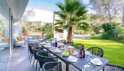 Stunning Villa Angeles with Private Pool and AC close to Sitges - Foto 5, Garden, Garden view